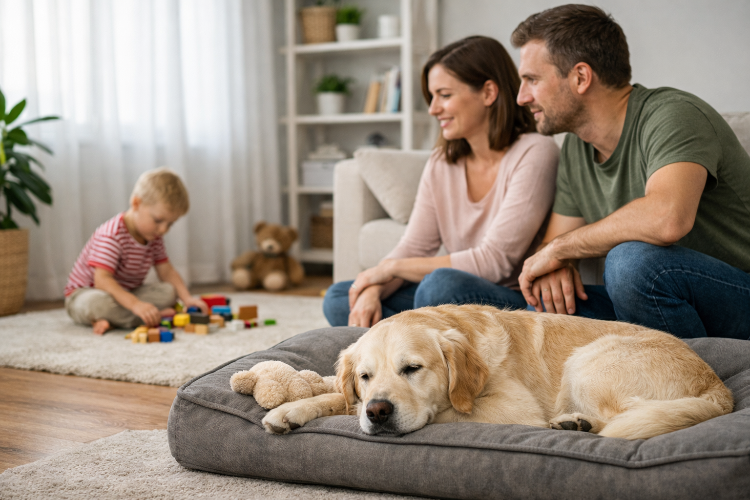 Doggylike Familienleben mit Hund