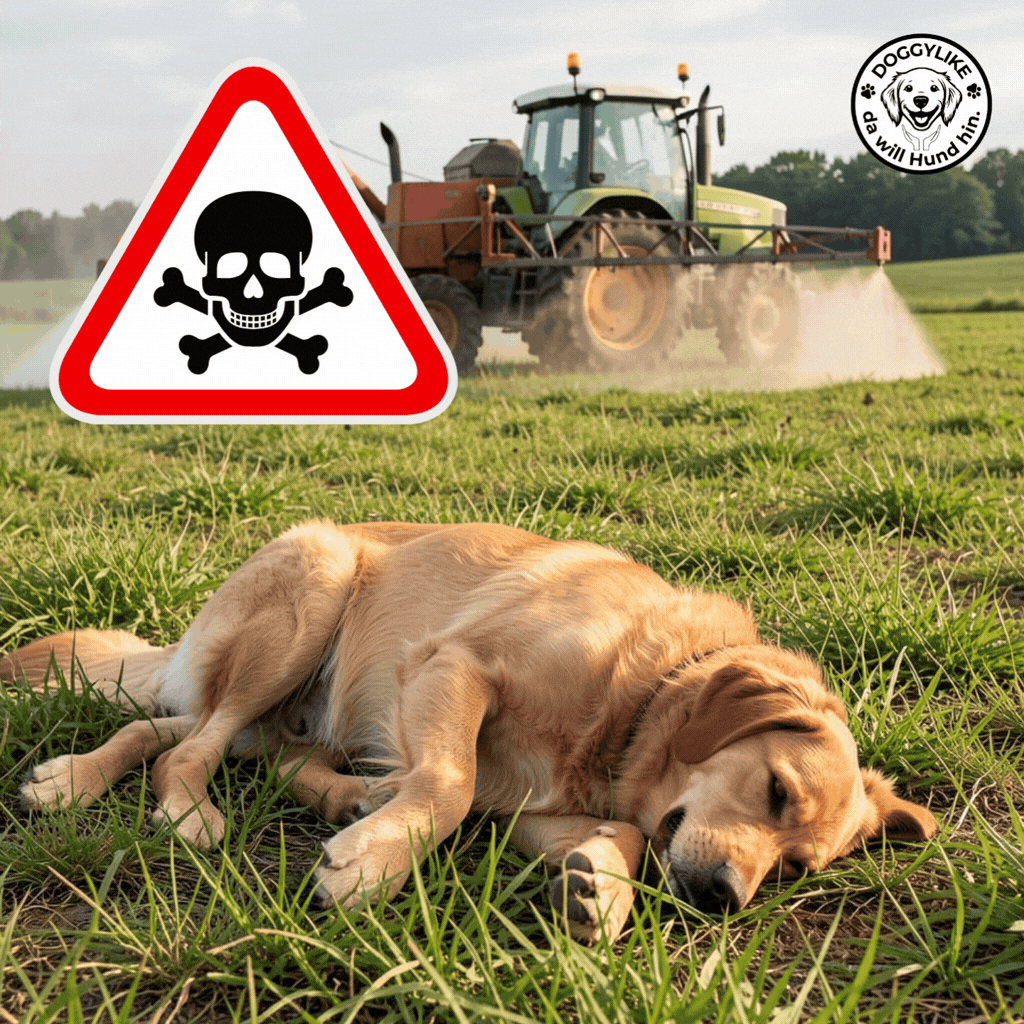 Doggylike Hundeschule Düngemittel Pflanzenschutz Gefahr am Boden