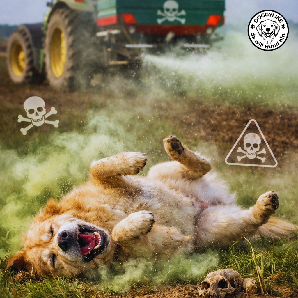 Doggylike Hundeschule Düngemittelgefahr für Hunde auf dem Feld