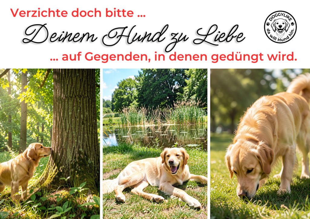 Doggylike Hundeschule: verzichte auf geduengte Gebiete