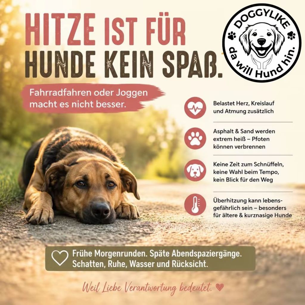 DOGGYLIKE klärt auf: Hitzegefahr für Hunde – richtig verhalten im Sommer